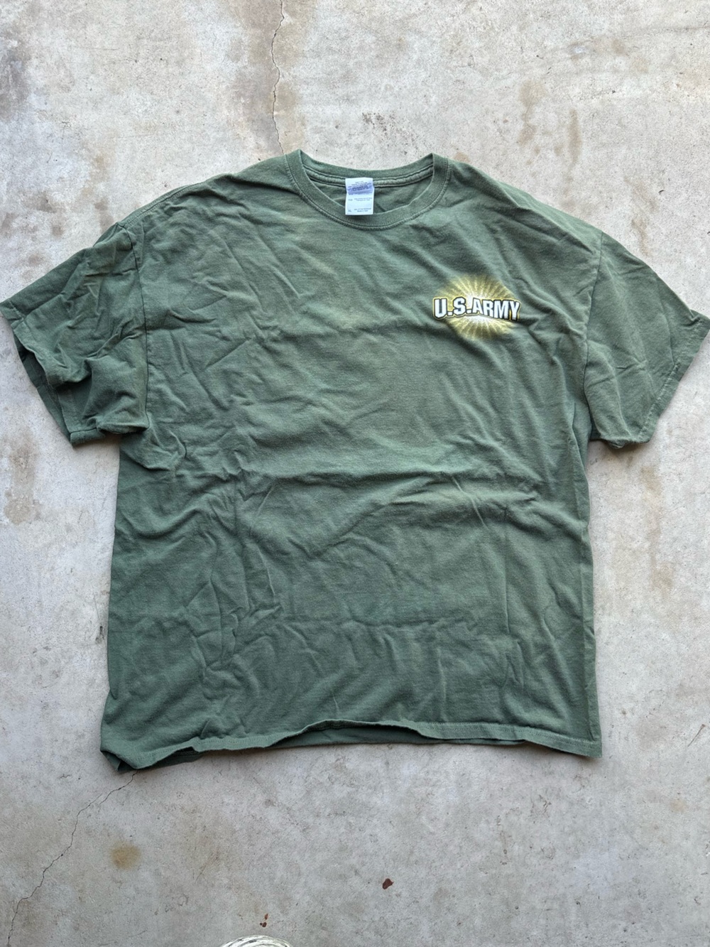 Y2K U.S. Army Eagle Graphic Tee